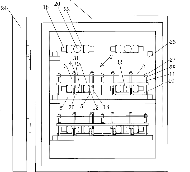 Group directional glass bulb evaporation device