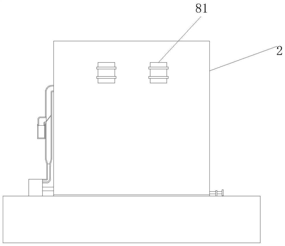 High-wear-resistance piston ring end face fine grinding and machining device