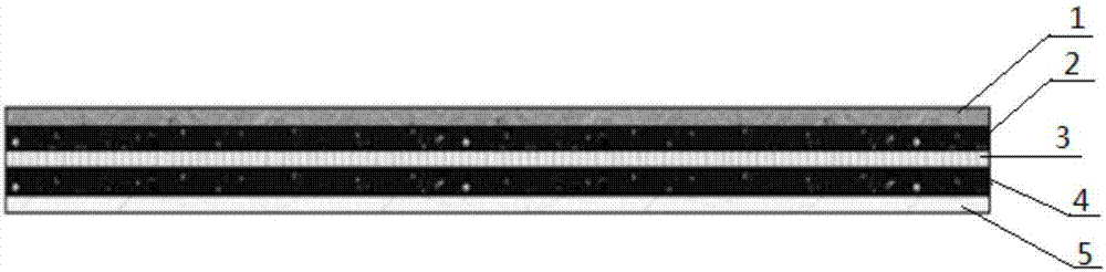 Modified asphalt waterproof coiled material and method for preparing same