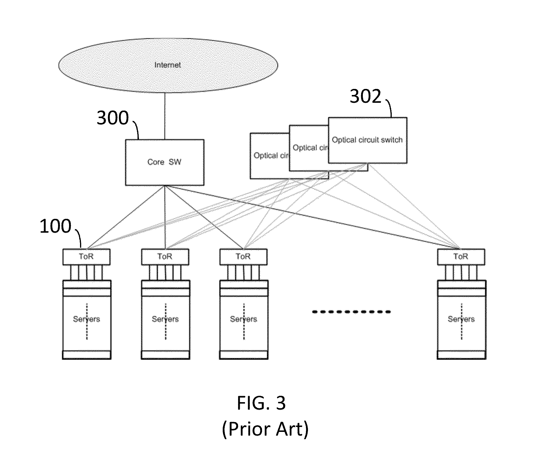 Distributed Optical Switching Architecture for Data Center Networking