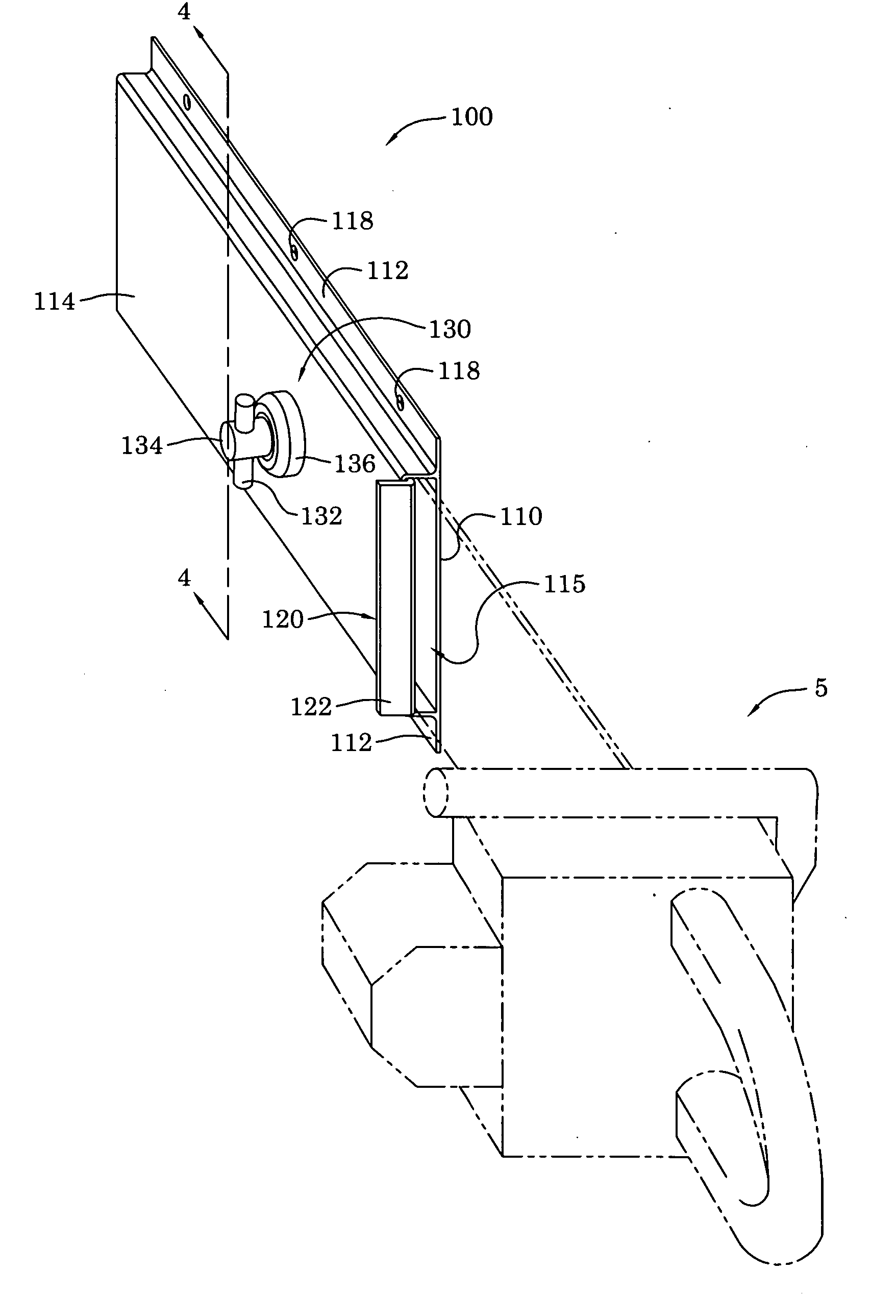 Chainsaw holding apparatus