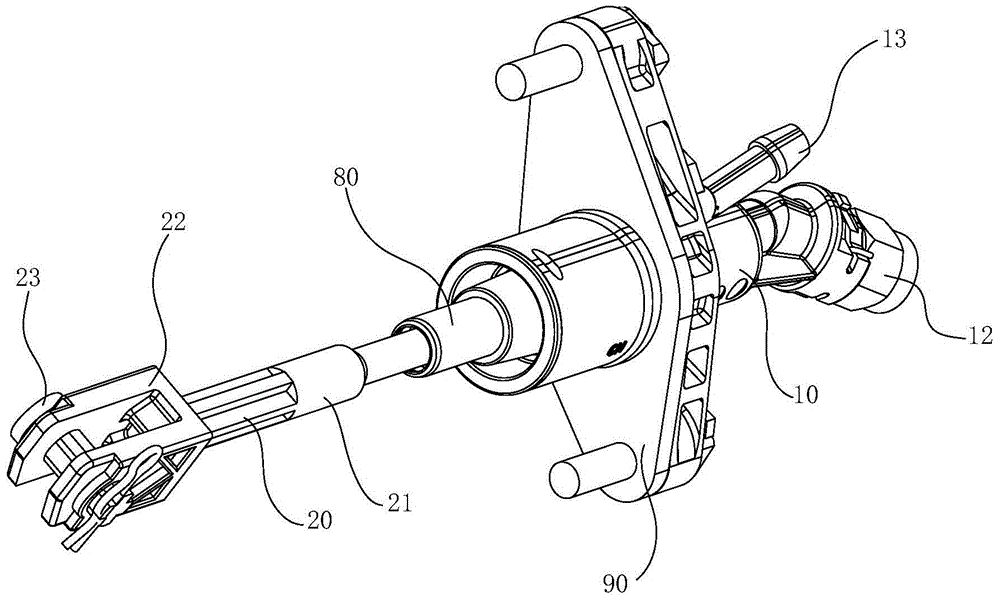 Automobile clutch master cylinder