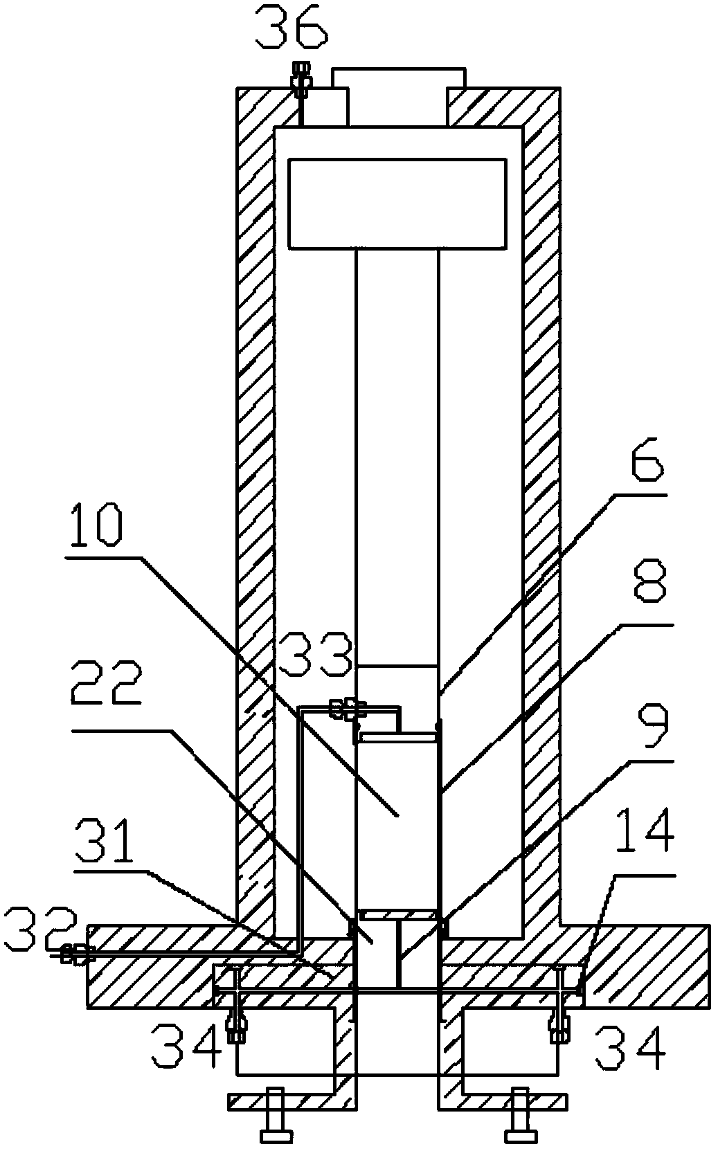 A kind of pressure-holding transfer type triaxial device and method for natural gas hydrate core sample