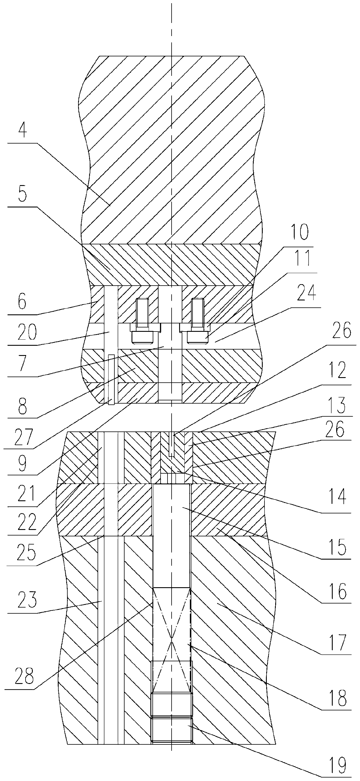 Manufacturing method for stacked iron core