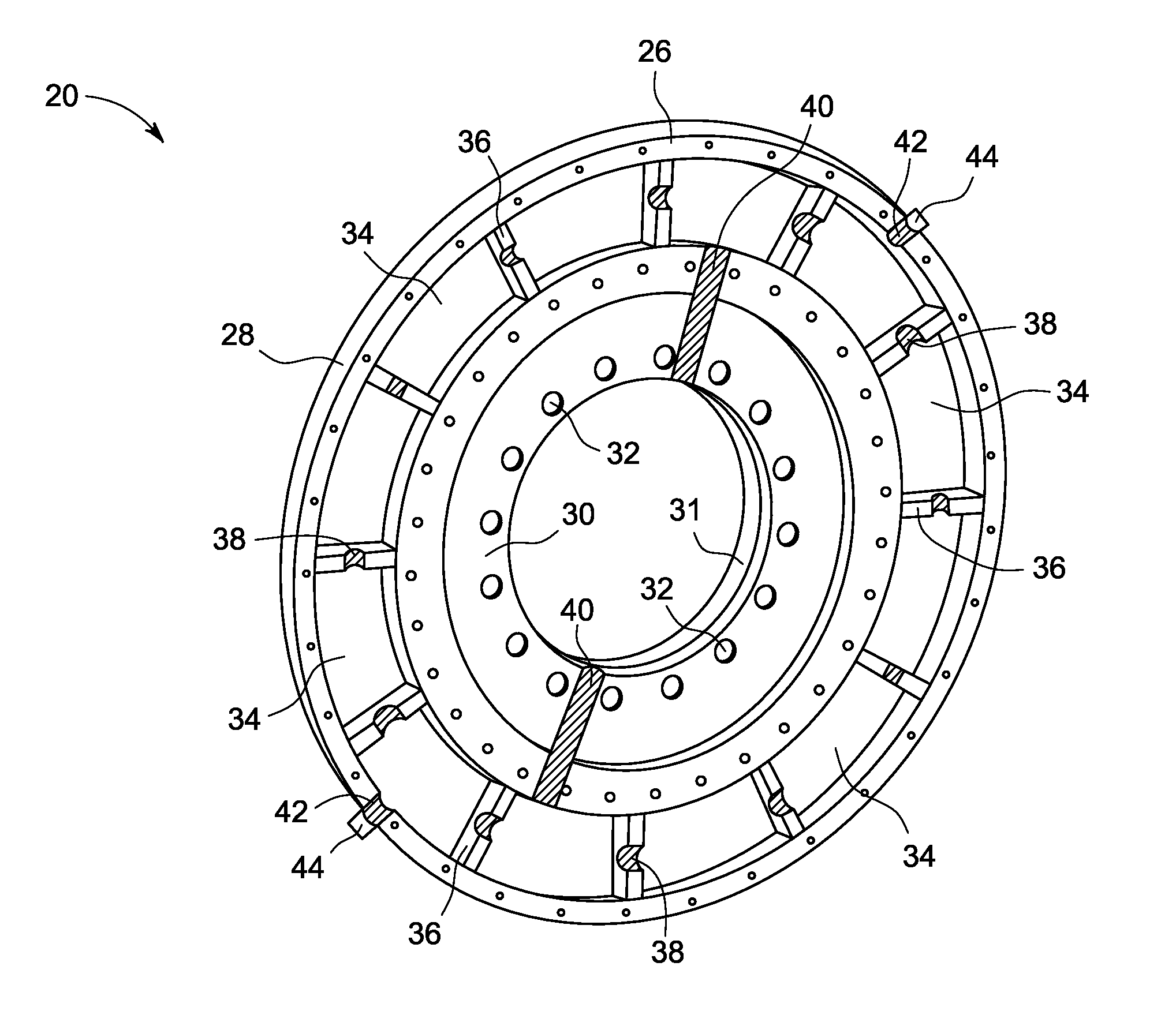 Variable inertia flywheel