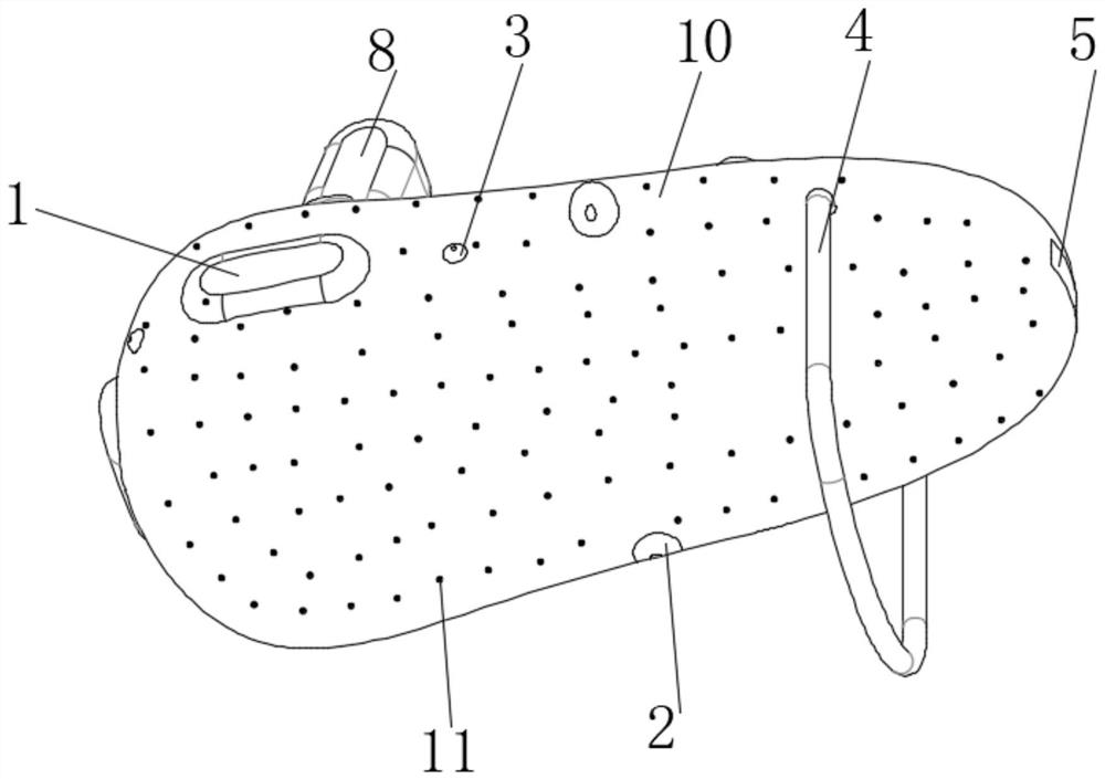 Object recognition and obstacle avoidance early warning navigation rod