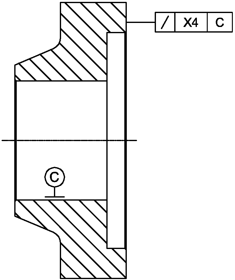 A precise grinding method for working face of semi-coupling