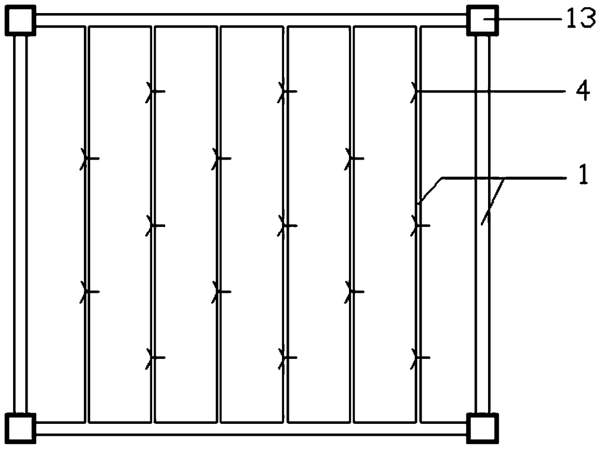 A device for simulating the damage mechanism of rainfall, sunlight and wind to rocks on reservoir bank slopes