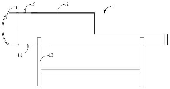 Device and method for testing anchoring and sealing performance of pipeline plugging device