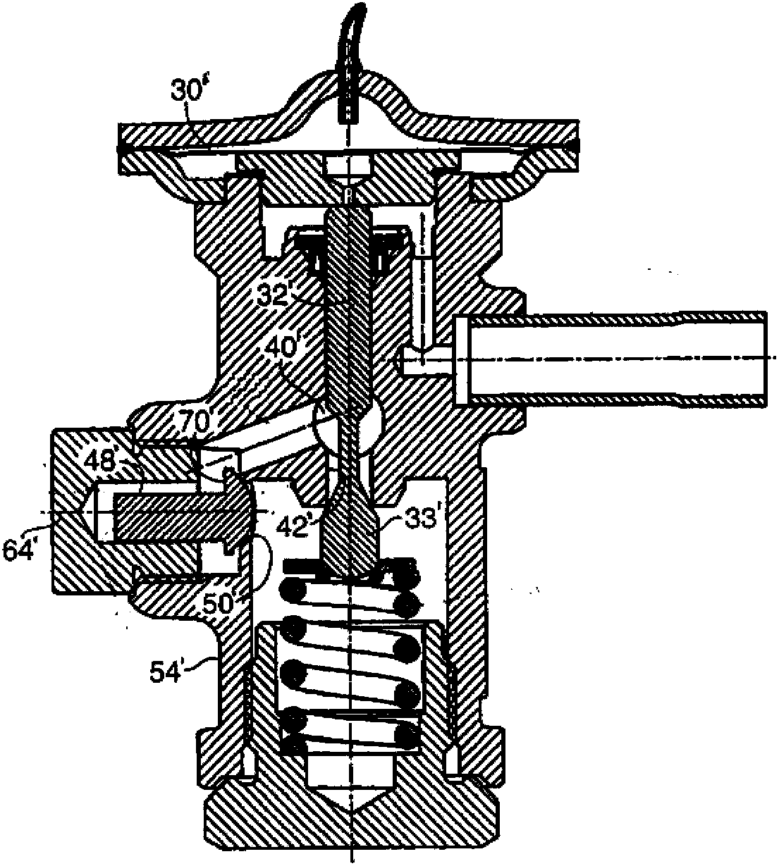 Thermal expansion valve