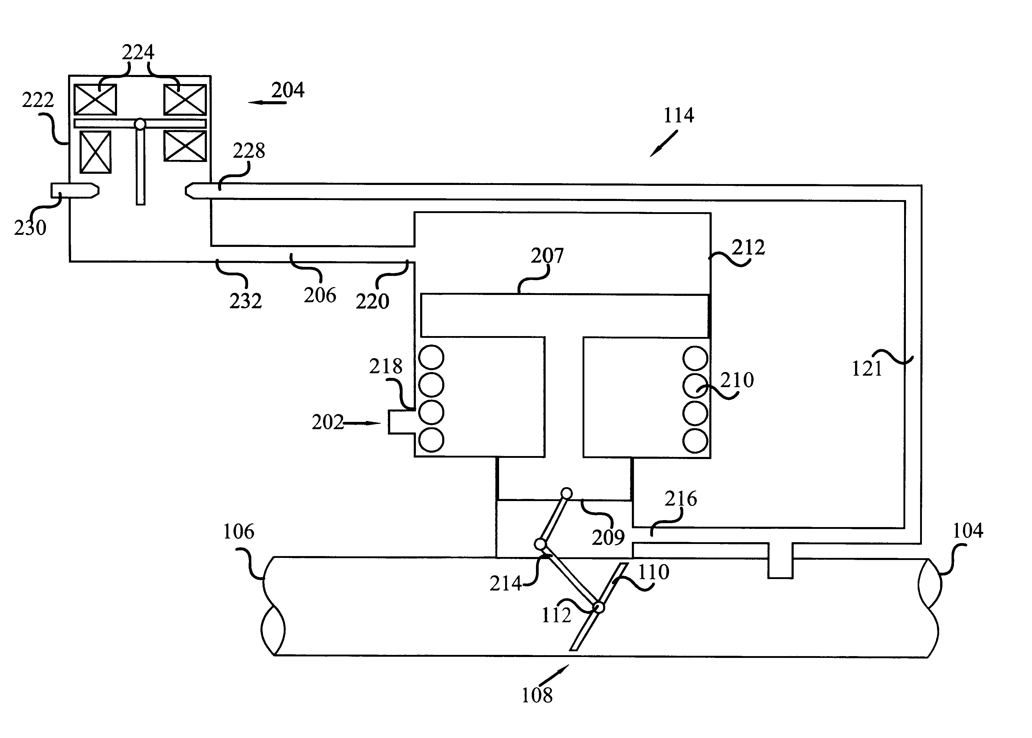 Flow control valve with integral sensor and controller and related method