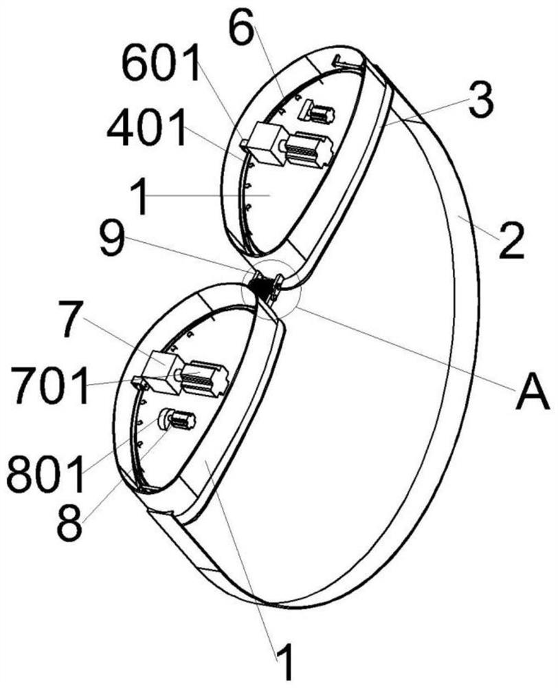 A kind of airbag massage eye protection instrument and control method thereof