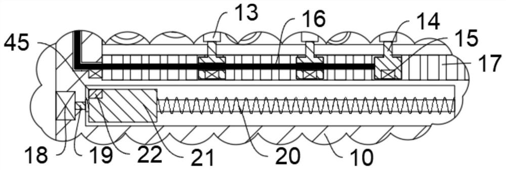 High goods shelf goods taking device for logistics