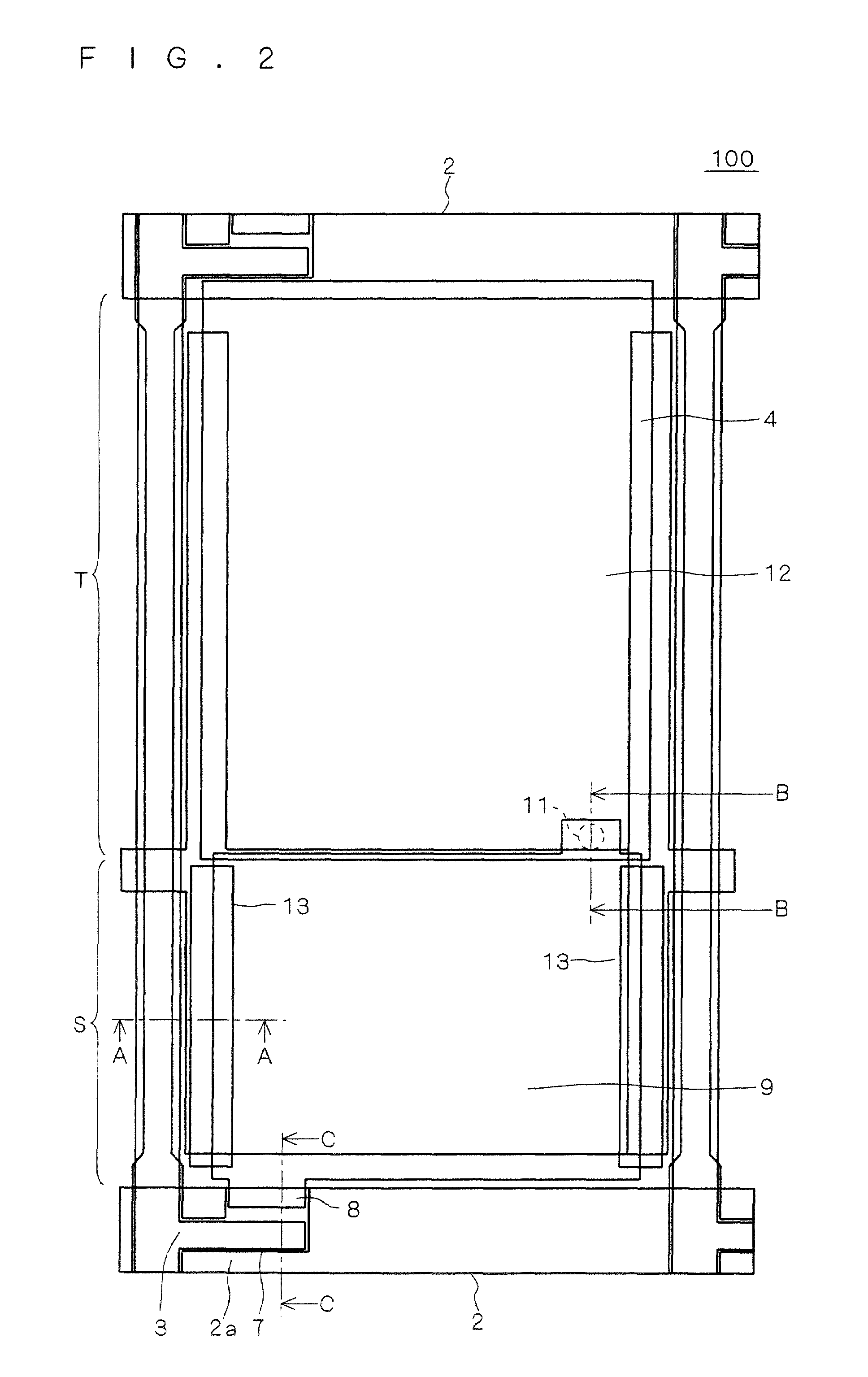 Transflective liquid crystal display device