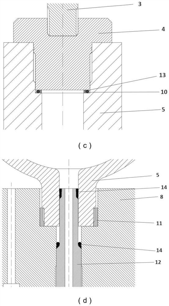 A jacketed high-pressure hydrogen storage device for a hydrogen refueling station