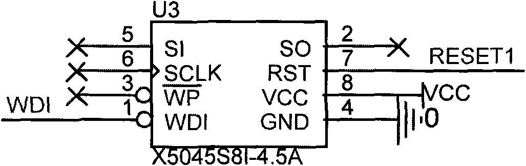 Failure detection circuit of embedded dual processor system