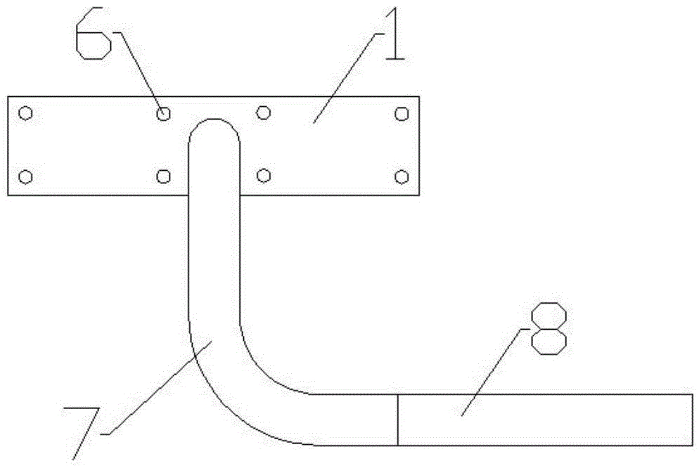 Novel oil-distributing valve block oil supply structure and lubricating oil supply station