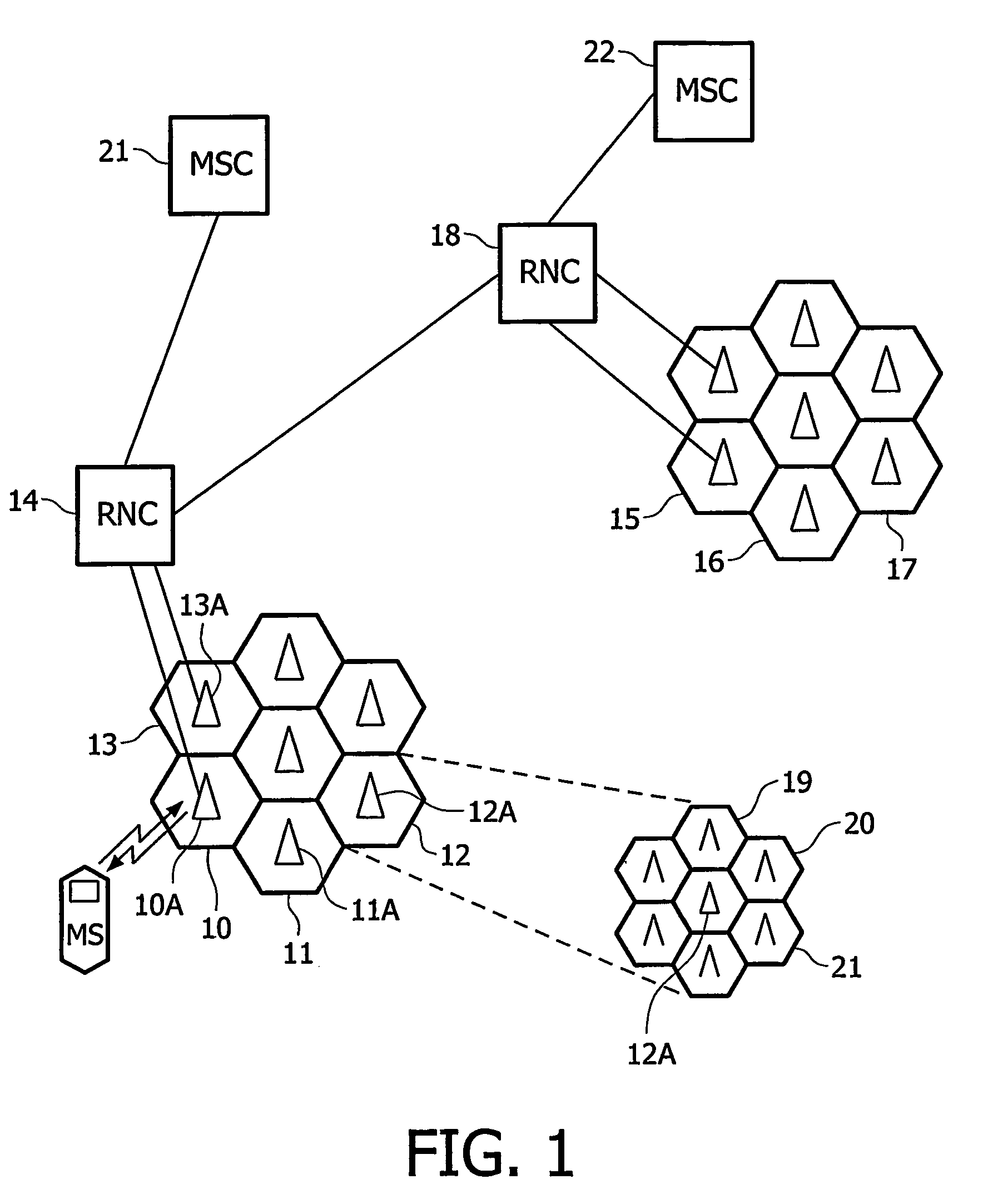 Controlling reconfiguration in a cellular communication system