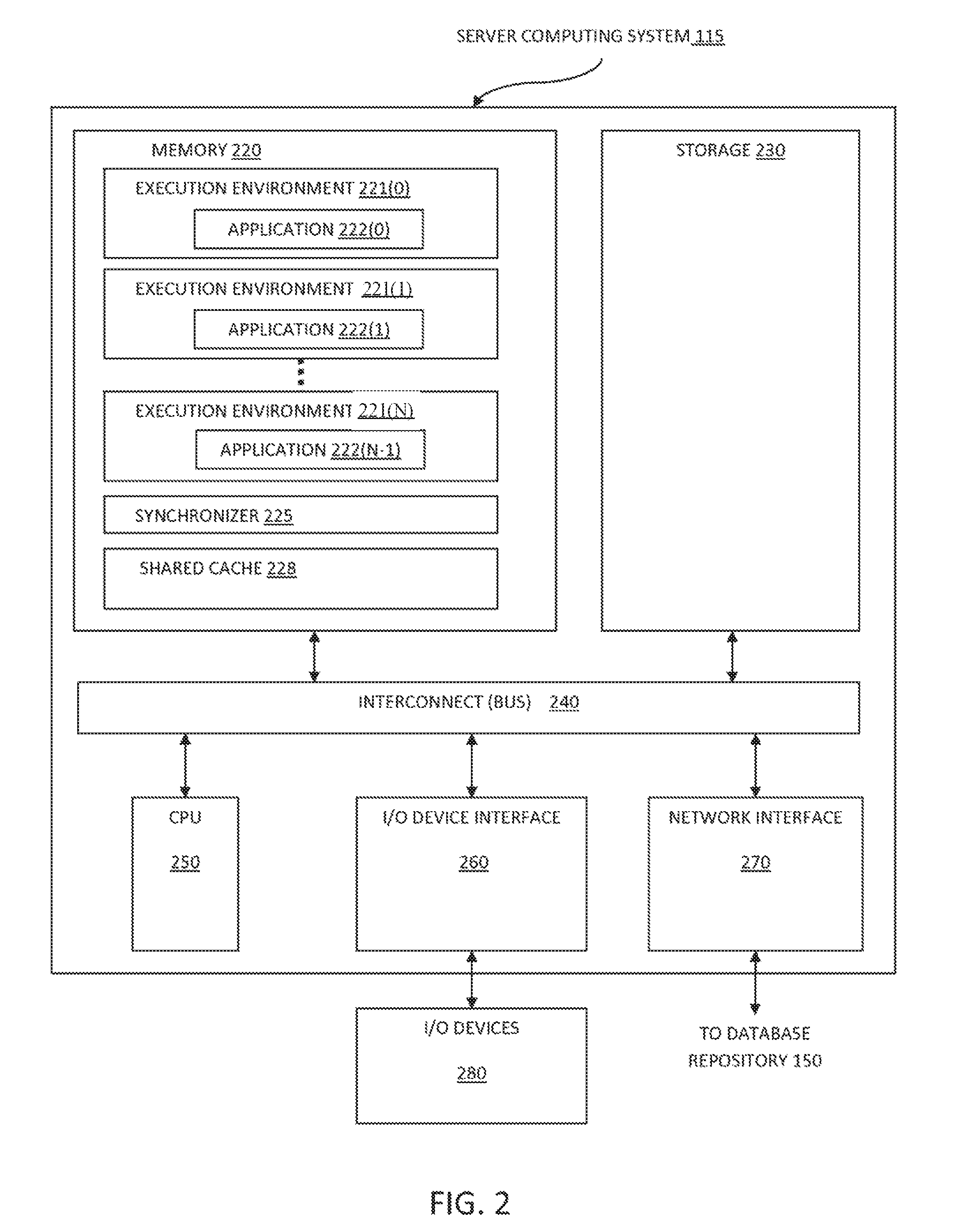System and method utilizing a shared cache to provide zero copy memory mapped database