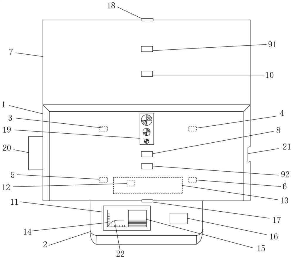 Online detection method and device for peritoneal dialysis waste liquid