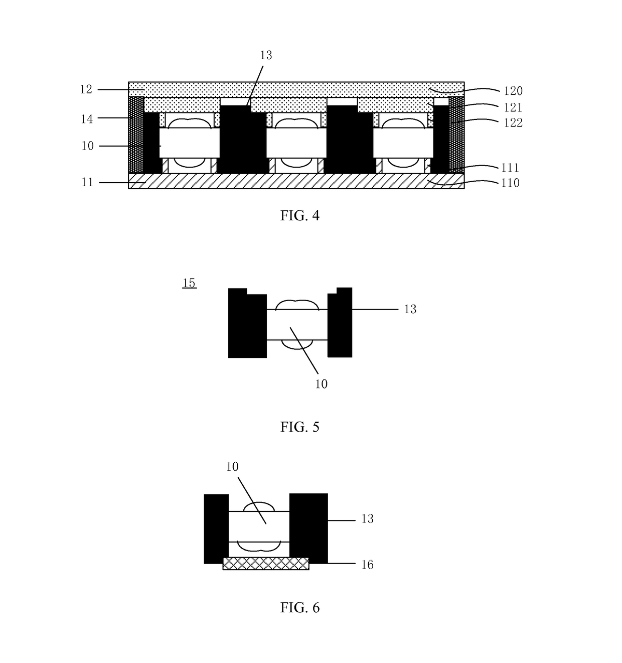 Method of forming packaged lens modules