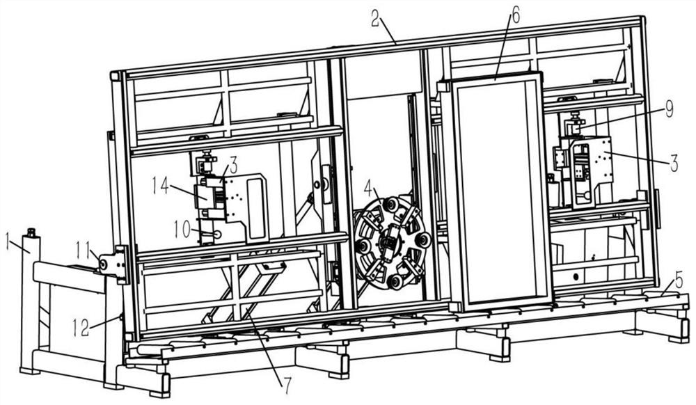 Window frame splicing table