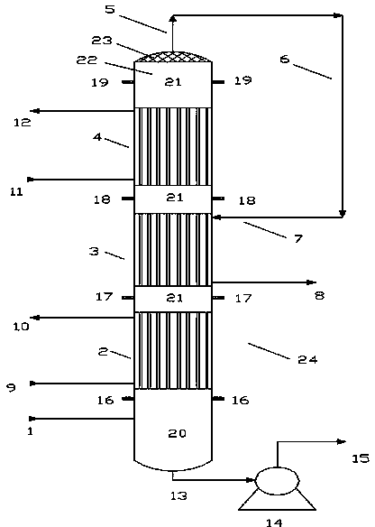 Improved tail gas condensation separator in polysilicon production