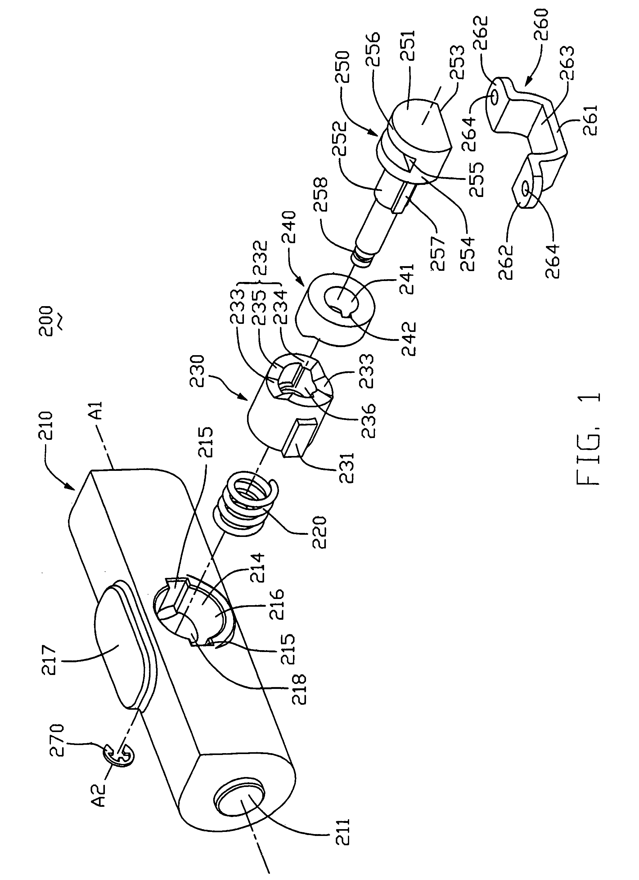 Rotary type hinge assembly for foldable electronic device