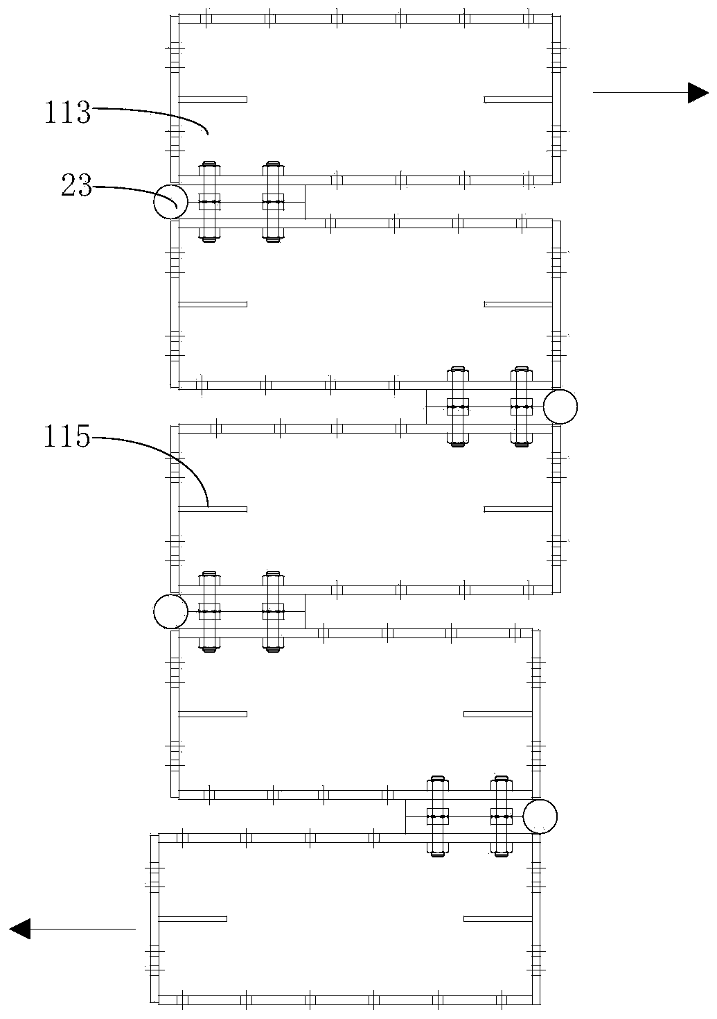 Foundation pit steel support and installing method thereof
