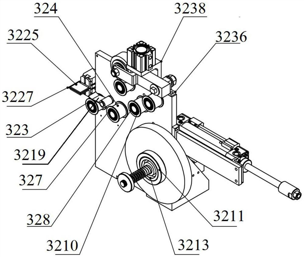 Film winding device of film winding machine