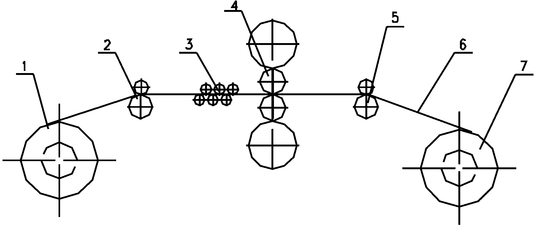 Control method for high-strength steel straightening and leveling unit