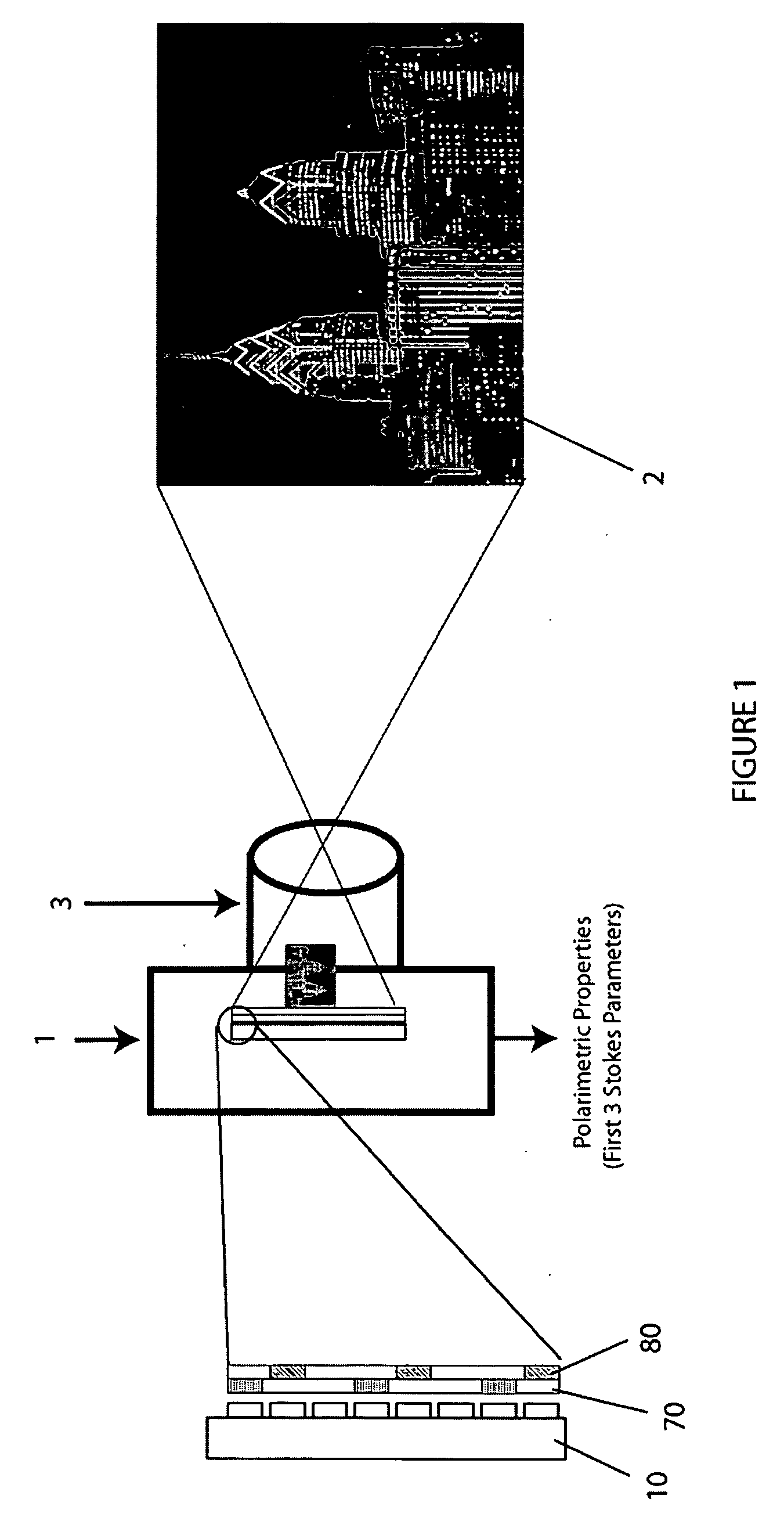 Sensor and polarimetric filters for real-time extraction of polarimetric information at the focal plane, and method of making same