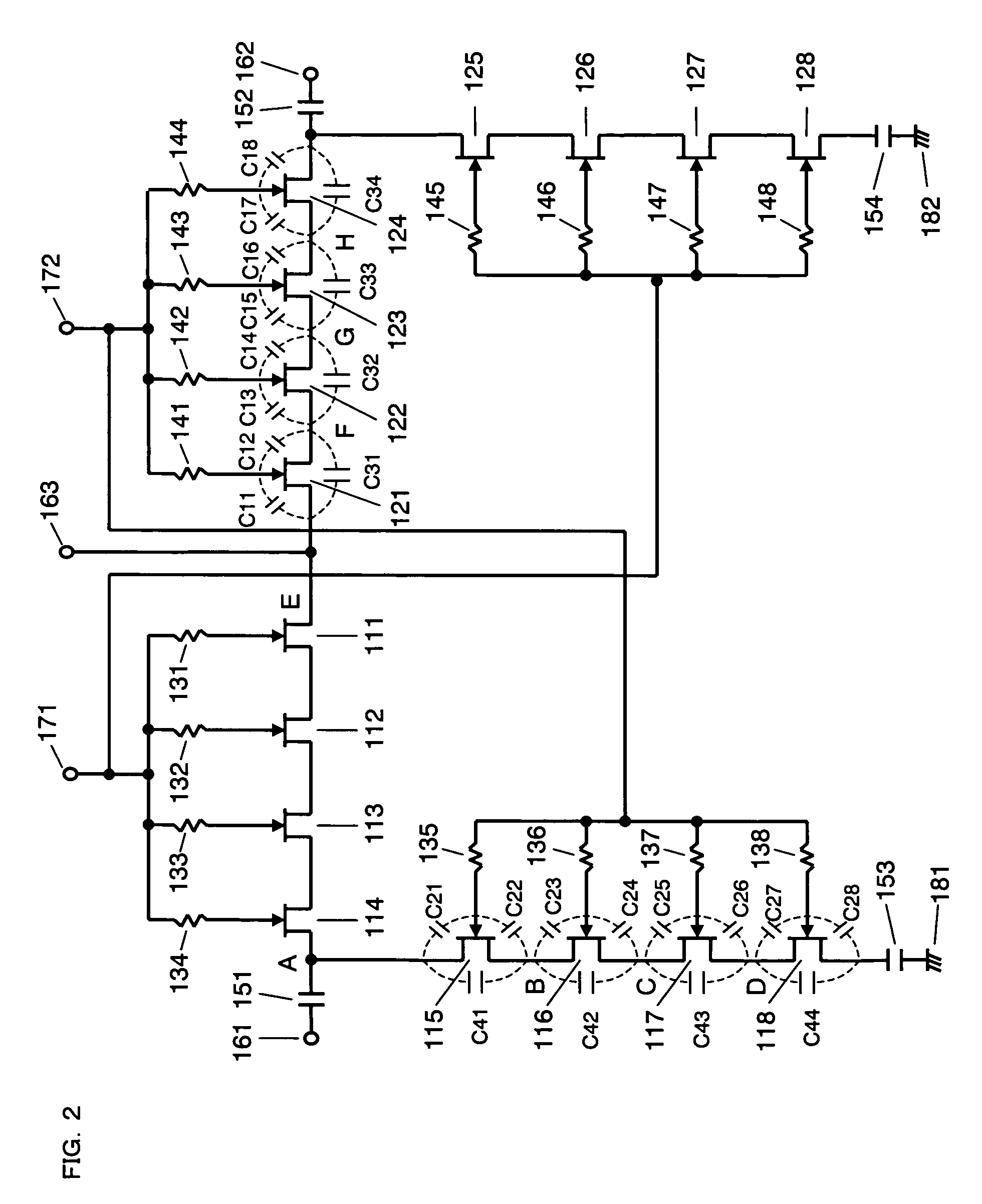 Radio-frequency switch circuit and semiconductor device