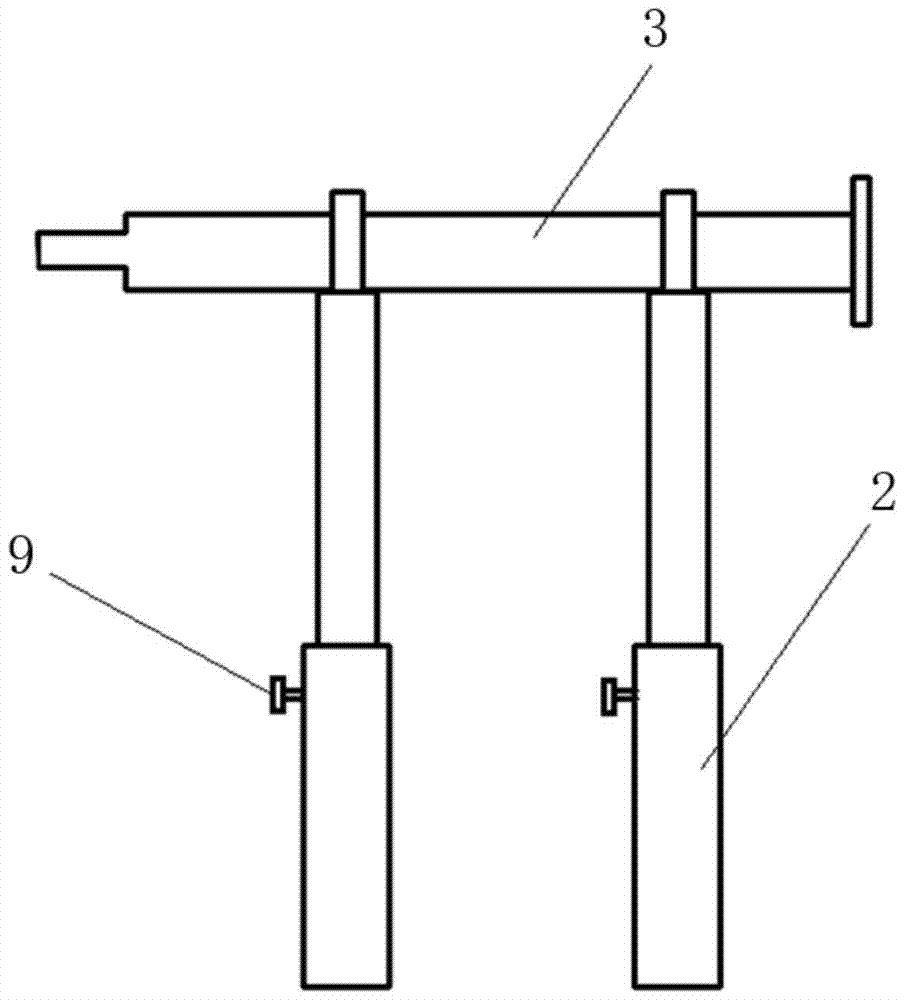 A device for imposing transient decompression stress waves in a large-scale similar experimental system