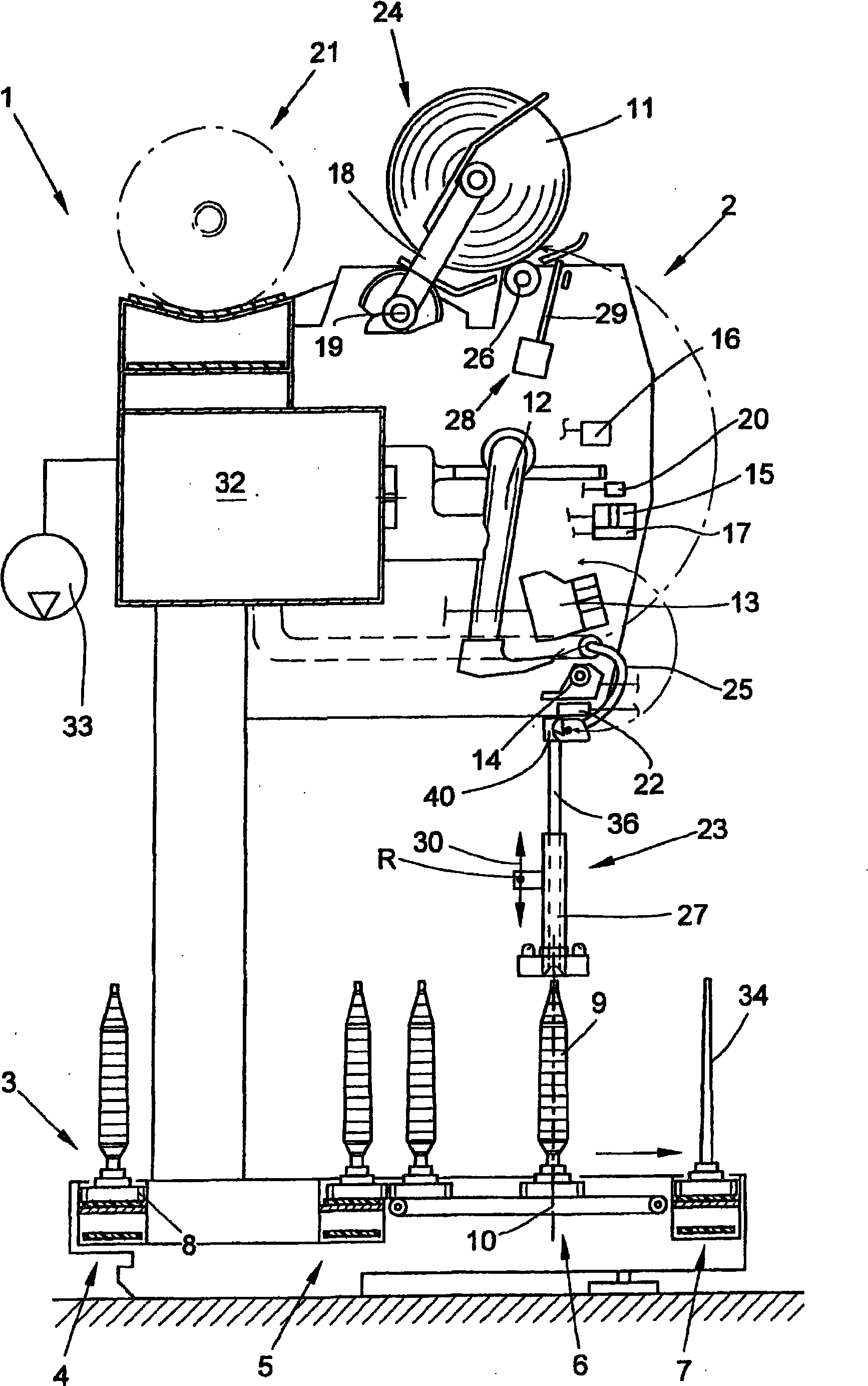 Spindle for a motion gear