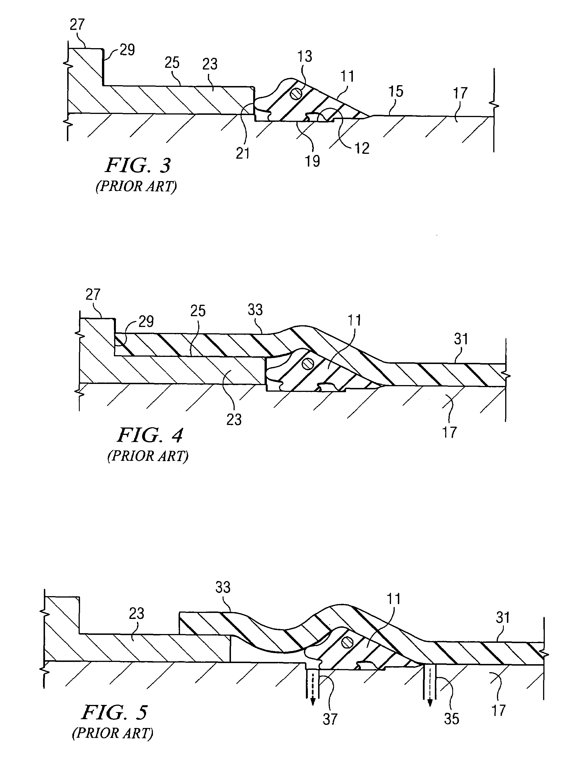 Pipe gasket with selective economy of scale