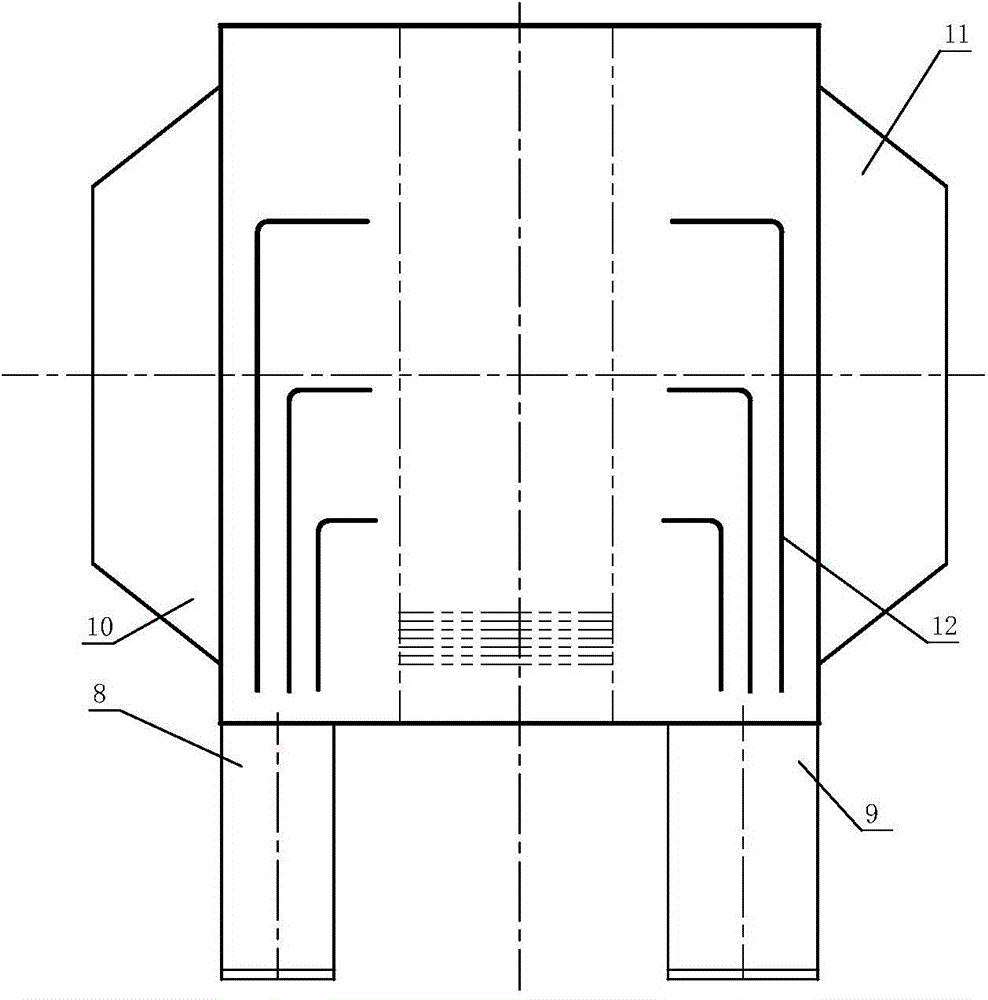 Plate type air-air heat exchanger
