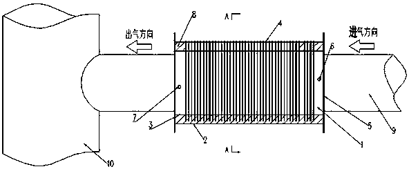 Double-circulation cooling unit for sintering machine and cooling device