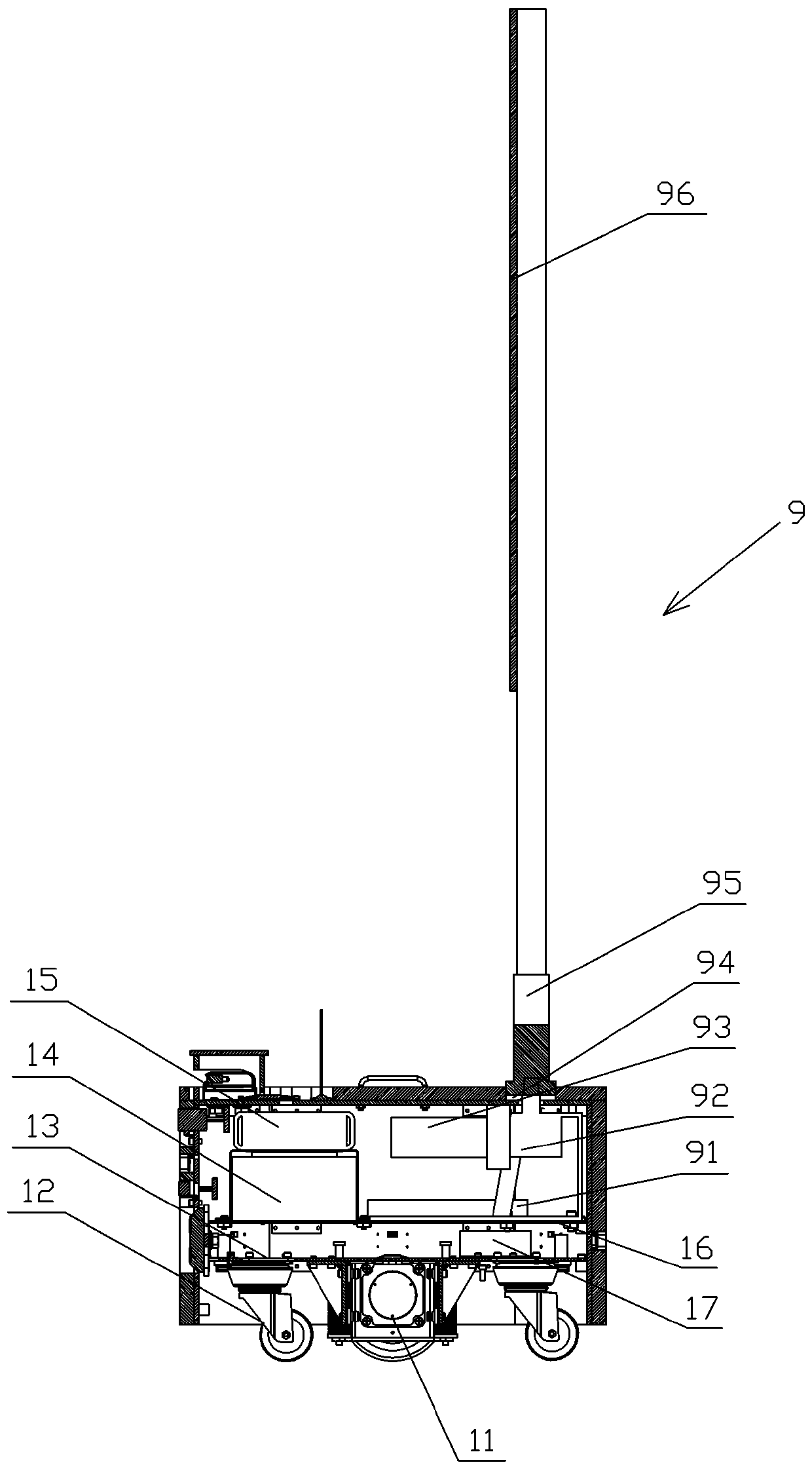 Indoor targeting robot