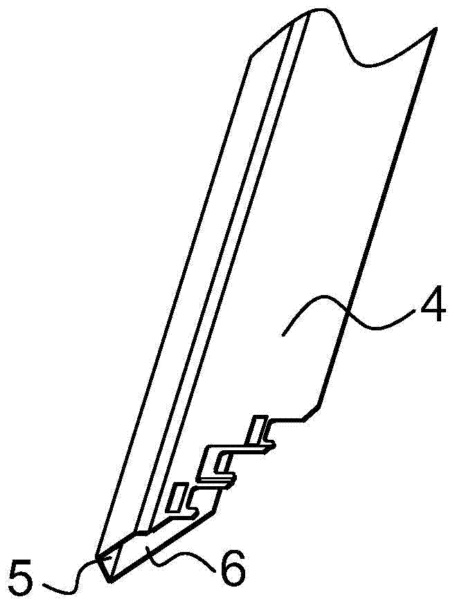 Easy to disassemble led frame