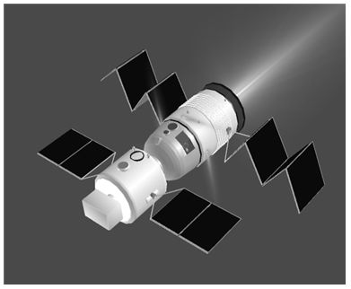 Geometry and behavior integrated three-dimensional modeling method for spacecraft