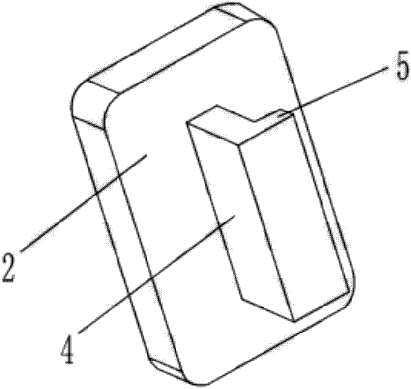 Nail-free dust-free floor mounting accessory