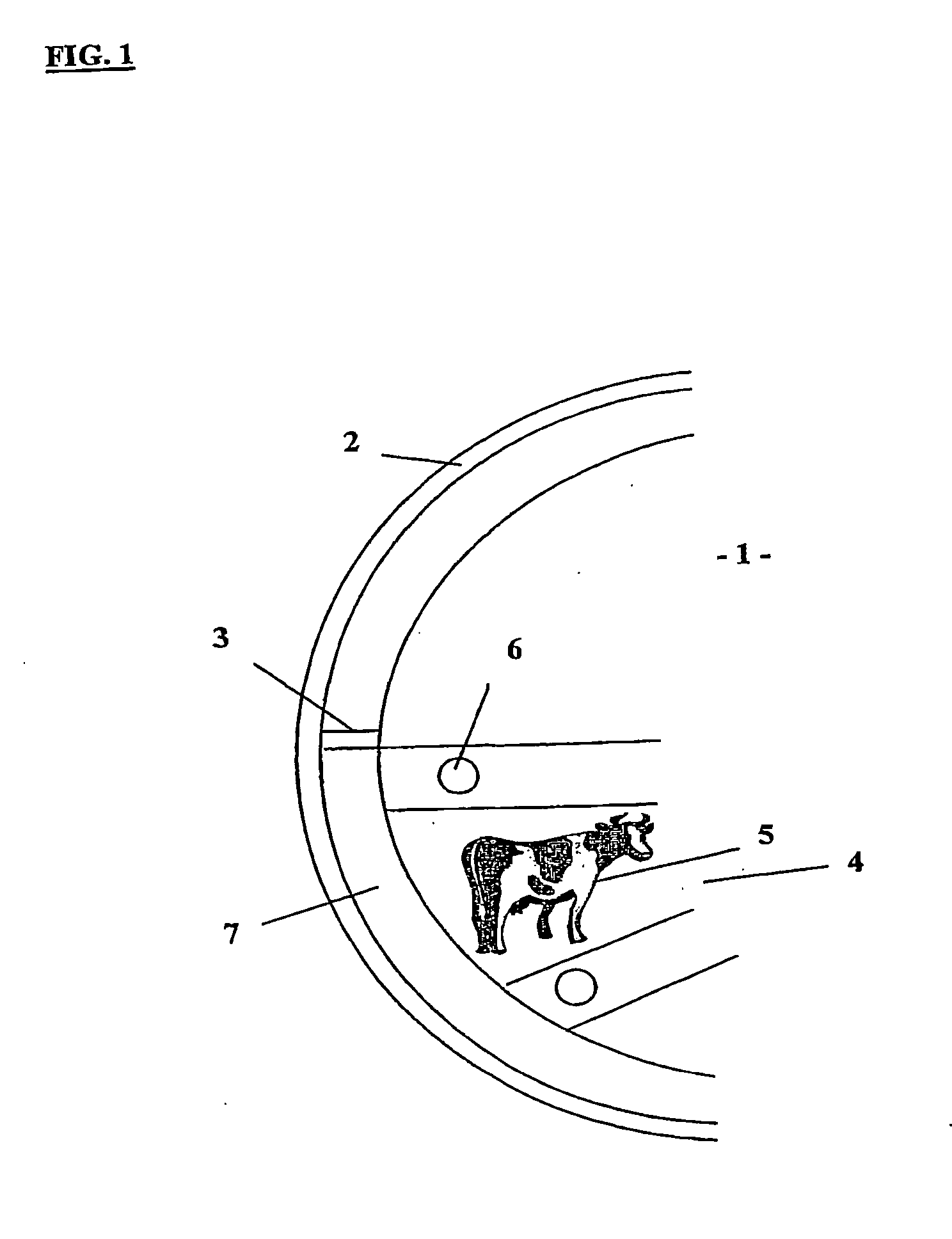 Attachment for a rotary milking platform