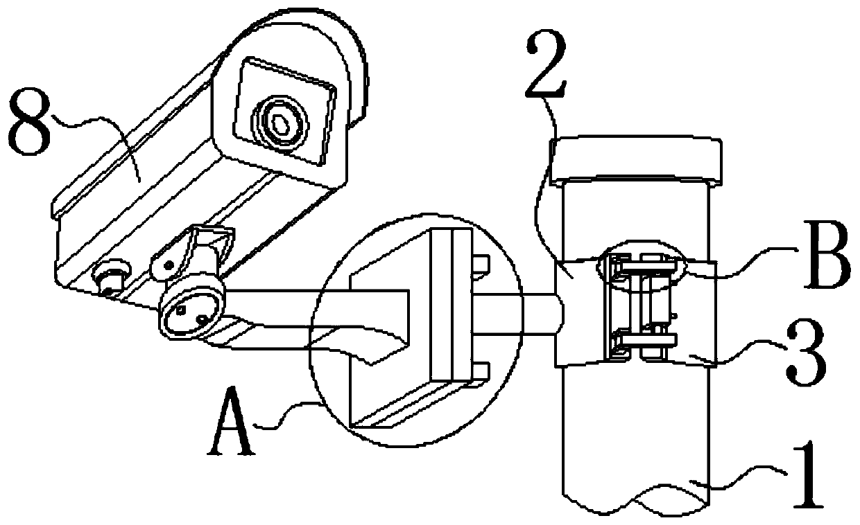 Transportation infrastructure state monitoring device