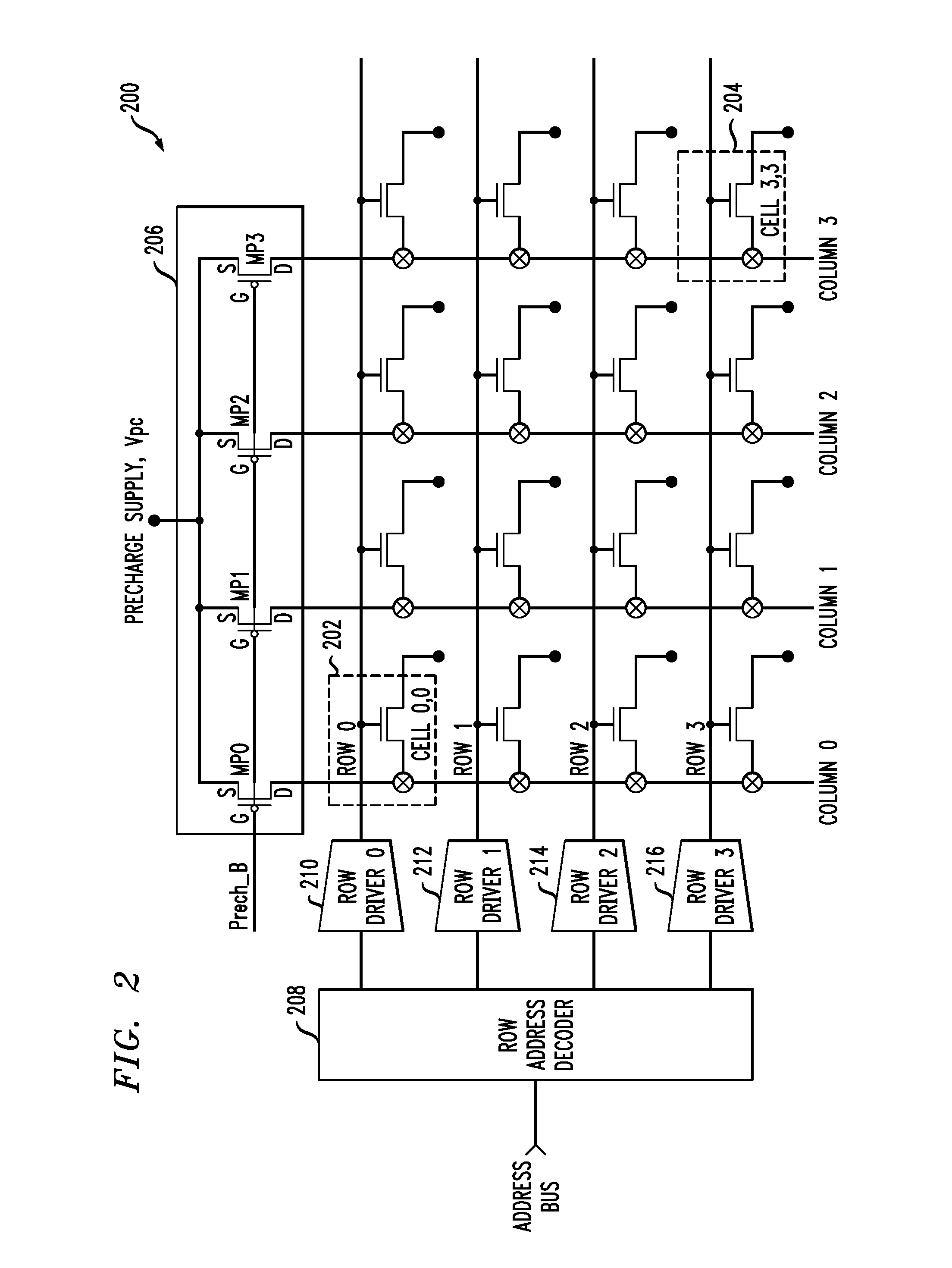 Reduced Leakage Driver Circuit and Memory Device Employing Same