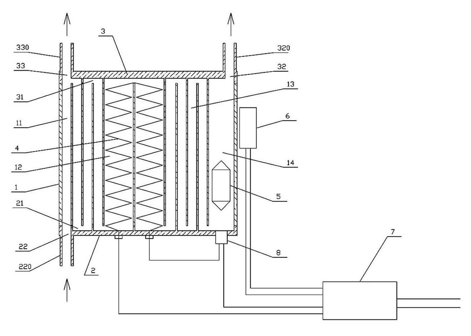 Bare wire electric water heater