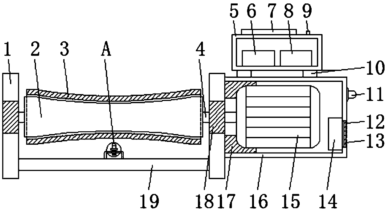 Anti-slip belt induction device