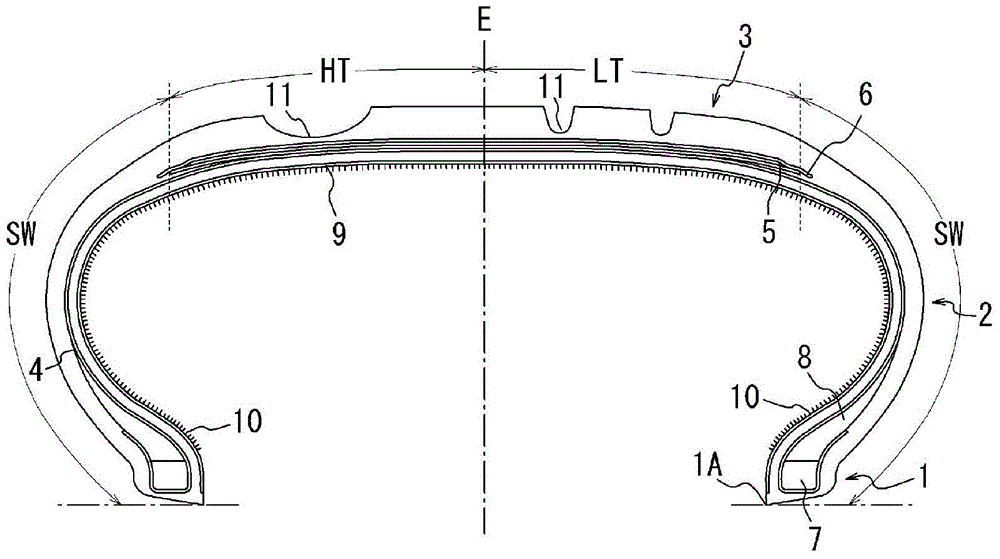 Pneumatic tire and its manufacturing method