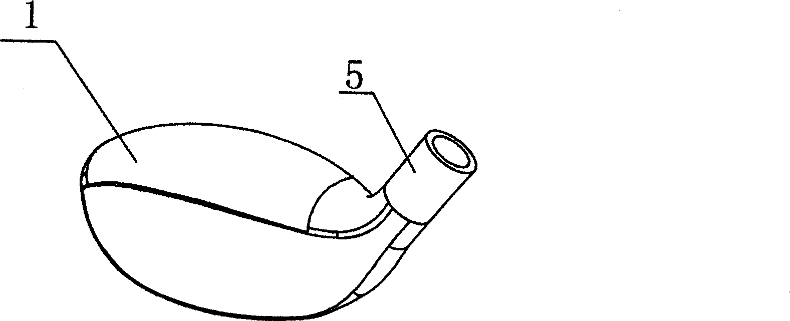 Improved manufacture method of one-piece golf bar head and products thereof