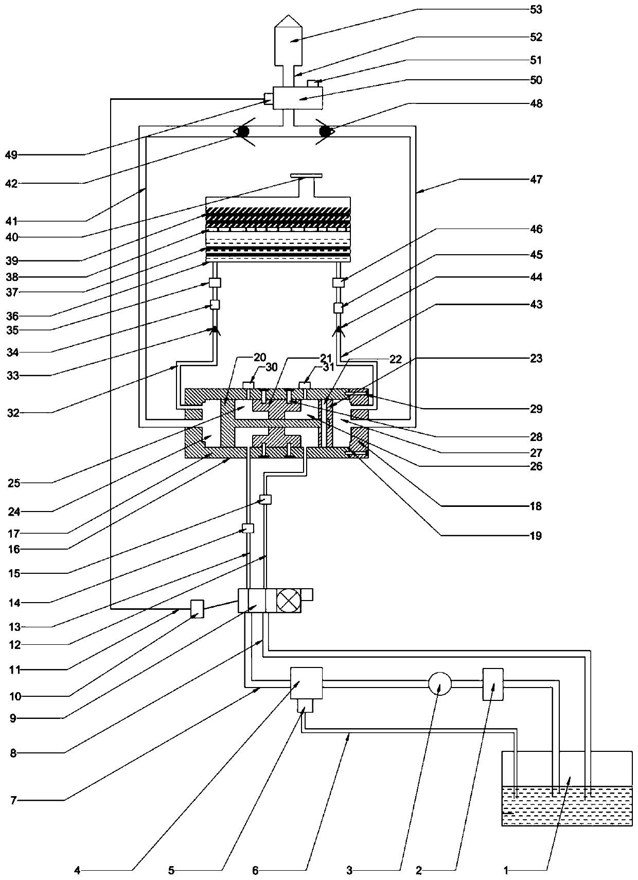 High-melting-point fatty acid methyl ester or ethyl ester oil supply system